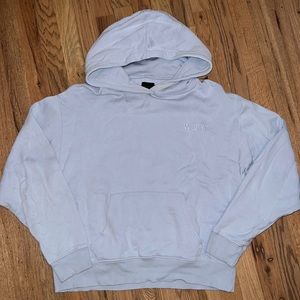 Wesley Oversized Light Blue Hoodie Size Small